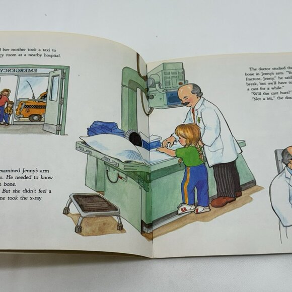 Vintage Golden Book Jenny In Hospital Reit Read Aloud Children Pictures Bedtime - Picture 11 of 12